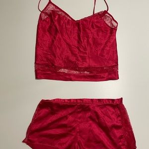 Victoria secret cami and shorts